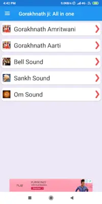 Gorakhnath ji All in one android App screenshot 5